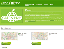 Tablet Screenshot of carte-ouverte.org